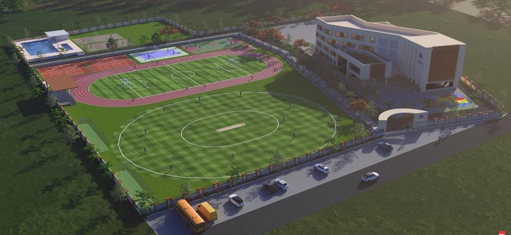 Artist impression of the Tadepalligudem campus